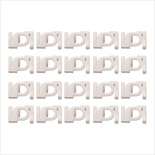 Rectangular T-Bar Ceiling Clip (20/Bag)