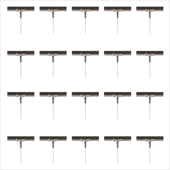 In-Line Drop Ceiling Cable Connector (20/Bag)