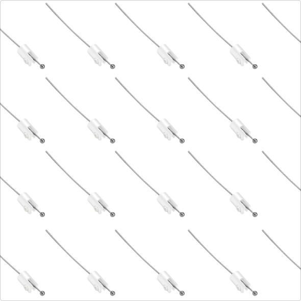 1/16 Steel Cable With Ball End X 78” ( 20/Pack )