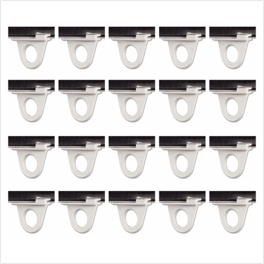 Rectangular Twist-On Ceiling Loop ( 20/Bag )