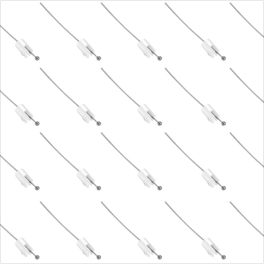 1/16 Steel Cable With Ball End X 78” ( 20/Pack )