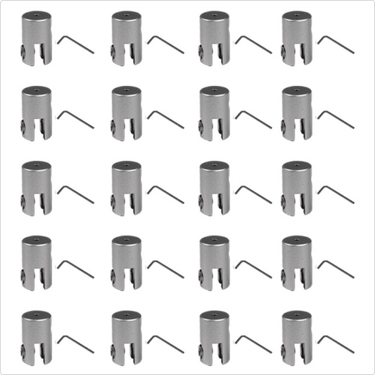 In-line sign panel connector (20/pack) with hex key